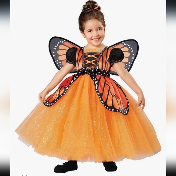 Orange Butterfly Custome by Season Size 2T-4T - Picture 1 of 3